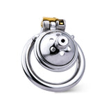 Metal Small Chastity Cage wearing | 3d-chastity