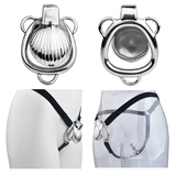 Small Sissy Shell Design Chastity Cage main product | 3d-chastity