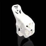 Smaller Swallow Tail Male Chastity Cage rear | 3d-chastity