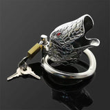 Snake Penis Lock Male Chastity Device lock and ring | 3d-chastity