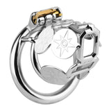Snake Premium Metal Chastity Cage wearing | 3d-chastity