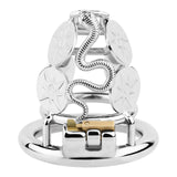 Snake Premium Metal Chastity Cage product photo 13 of | 3d-chastity