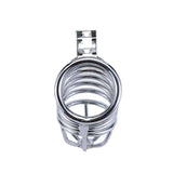 Snake Shaped Metal Chastity Cage wearing | 3d-chastity