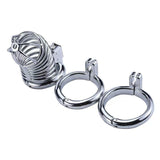 Snake Shaped Metal Chastity Cage size and shape | 3d-chastity