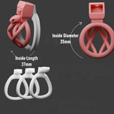 Snakes Entwined Chastity Cage wearing | 3d-chastity