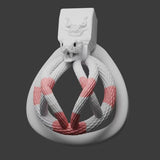 Snakes Entwined Chastity Cage lock and ring | 3d-chastity