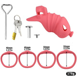 Soft Chastity Cage Silicone product photo 15 of | 3d-chastity