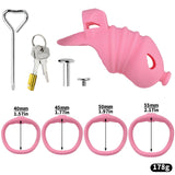 Soft Chastity Cage Silicone product photo 18 of | 3d-chastity