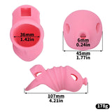 Soft Chastity Cage Silicone wearing | 3d-chastity