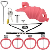 Soft Chastity Cage Silicone product photo 11 of | 3d-chastity