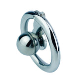 Steel Ball Negative Chastity Cage lock and ring | 3d-chastity