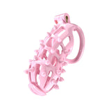 FlexiSpike Chastity Cage material finish close | 3d-chastity