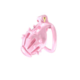 FlexiSpike Chastity Cage lock and ring | 3d-chastity