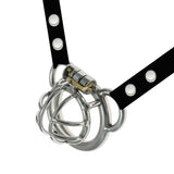 Split Small Steel Chastity Cage main product | 3d-chastity