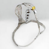Stainless Steel Chastity Belt for Women size and shape | 3d-chastity