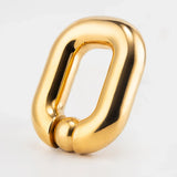 Stainless Steel Ball Stretcher Chastity Cage side | 3d-chastity