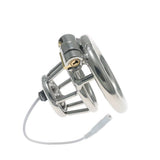 Stainless Steel Basket Electric Chastity Cage size and shape | 3d-chastity