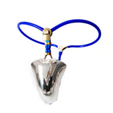 Stainless Steel BDSM Chastity Cage Belt material finish close | 3d-chastity