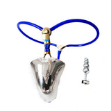 Stainless Steel BDSM Chastity Cage Belt rear | 3d-chastity