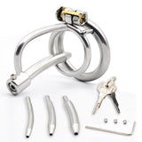 Stainless Steel Chastity Cage Catheter main product | 3d-chastity