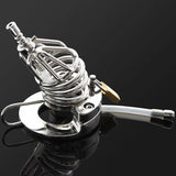 Steel Penis Cage Ball Stretcher