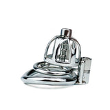 Smooth Stainless Steel Chastity Cage main product | 3d-chastity