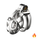 Steel Cobra Chastity Cage 6.0 - 3d-chastity
