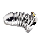 Stainless Steel Chastity Cage 4.72 Inch Long side | 3d-chastity
