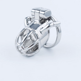 Stainless Steel Custom Chastity Cage with PA T15 comparison | 3d-chastity