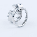 Stainless Steel Custom Chastity Cage with PA T15 side | 3d-chastity