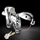 Stainless Steel Detachable Chastity Cage full kit | 3d-chastity