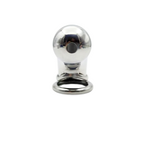 Stainless Steel Long Cylindrical Chastity Device side | 3d-chastity