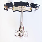 Stainless Steel Male Chastity Belt side | 3d-chastity