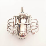 Stainless Steel Male Chastity Belt wearing | 3d-chastity