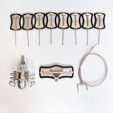 Stainless Steel Male Chastity Belt size and shape | 3d-chastity