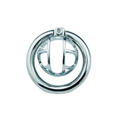 Stainless Steel Chastity Cage 0.98 Inch Long lock and ring | 3d-chastity