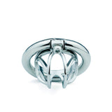 Stainless Steel Chastity Cage 0.98 Inch Long size and shape | 3d-chastity