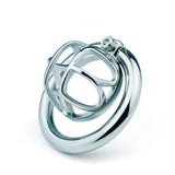Stainless Steel Chastity Cage 0.98 Inch Long main product | 3d-chastity
