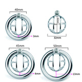 Stainless Steel Chastity Cage 0.98 Inch Long side | 3d-chastity