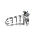 Stainless Steel Prison Chastity Cage main product | 3d-chastity
