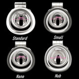 Small Stainless Steel Python V7.0 Chastity Device