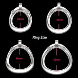 Standard Stainless Steel Python V7.0 V6.0 Chastity Ring - 3d-chastity