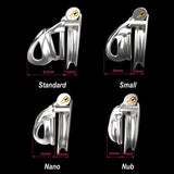 Stainless Steel Python V7.0 Chastity Cage(Only Cage) - 3d-chastity