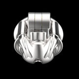 Nub Stainless Steel Python V7.0 Chastity Cage side | 3d-chastity