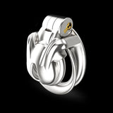 Stainless Steel Python V7.0 Chastity Cage(Only Cage) - 3d-chastity