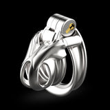 Small Stainless Steel Python V7.0 Chastity Cage main product | 3d-chastity