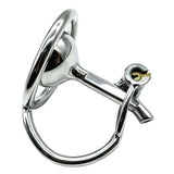 Stainless Steel Reverse Chastity Cage side | 3d-chastity