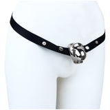 Stainless Steel Ringless Chastity Cage lock and ring | 3d-chastity