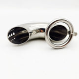 Metal Chastity Device 6.30 Inch Long lock and ring | 3d-chastity
