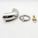 Metal Chastity Device 6.30 Inch Long wearing | 3d-chastity